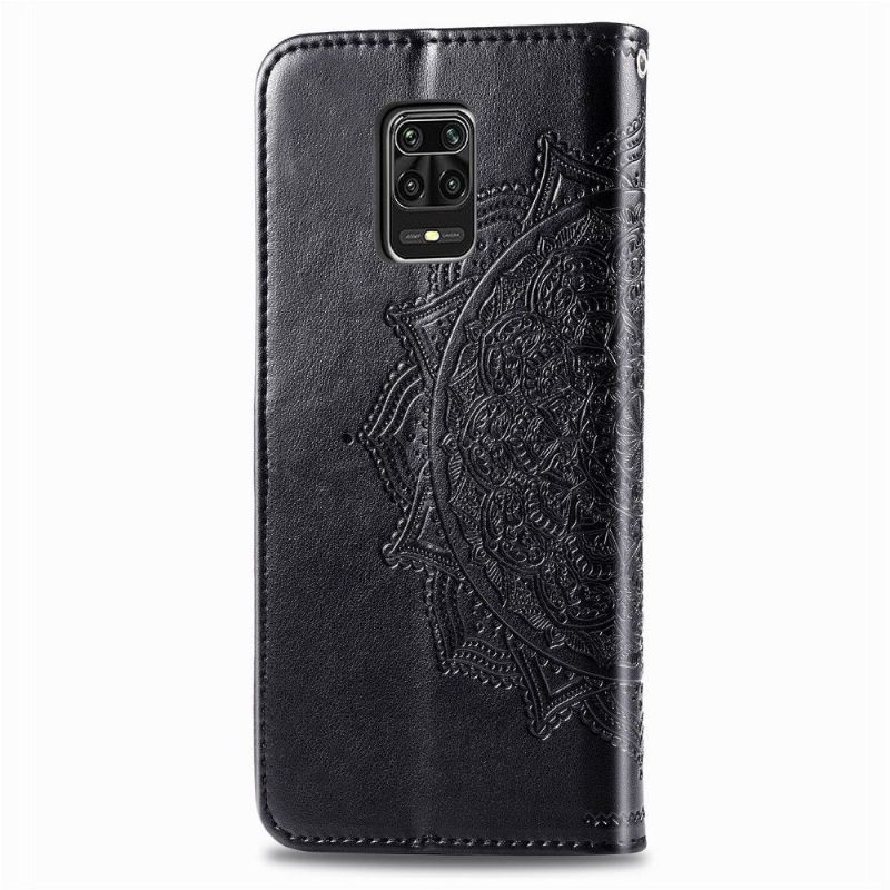 Folio Deksel Til Xiaomi Redmi Note 9S / Redmi Note 9 Pro Mandala Kortholder