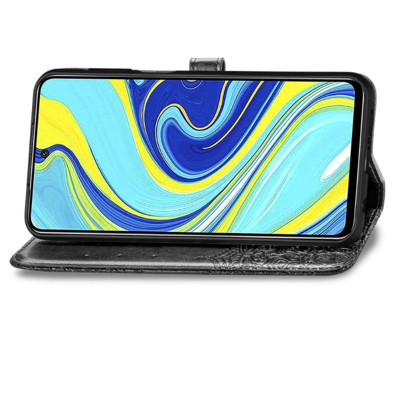 Folio Deksel Til Xiaomi Redmi Note 9S / Redmi Note 9 Pro Mandala Kortholder