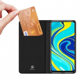 Folio Deksel Til Xiaomi Redmi Note 9S / Redmi Note 9 Pro Satengbelegg