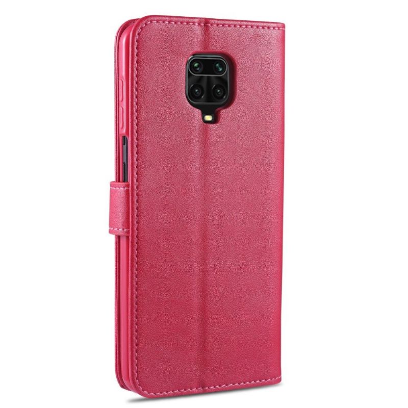 Lærdeksel Til Xiaomi Redmi Note 9S / Redmi Note 9 Pro Azns Retro Leather Effect