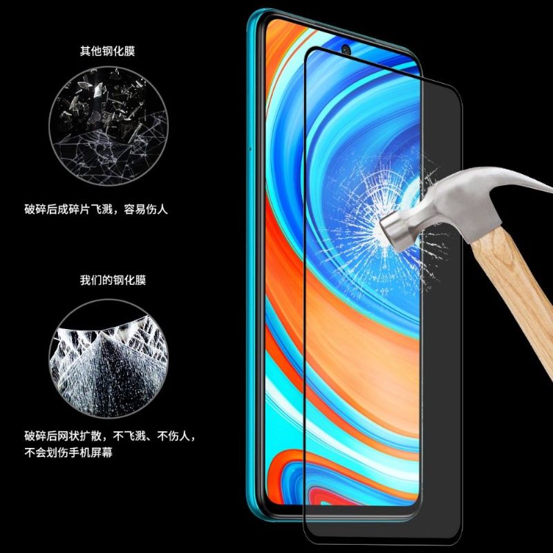 Xiaomi Redmi Note 9 Pro Herdet Glassfilmer (2 Deler)