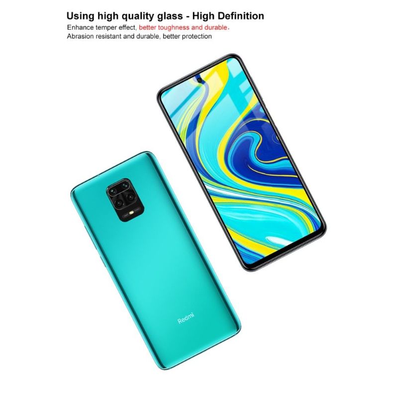 Xiaomi Redmi Note 9S Skjermbeskytter I Herdet Glass I Full Størrelse