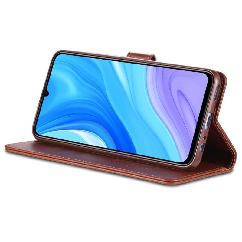 Folio Deksel Til Huawei Y6p Azns Retro Leather Effect