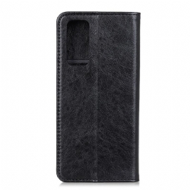 Beskyttelse Deksel Til Samsung Galaxy Note 20 Folio Deksel Simone Aged Leather Effect Card Holder