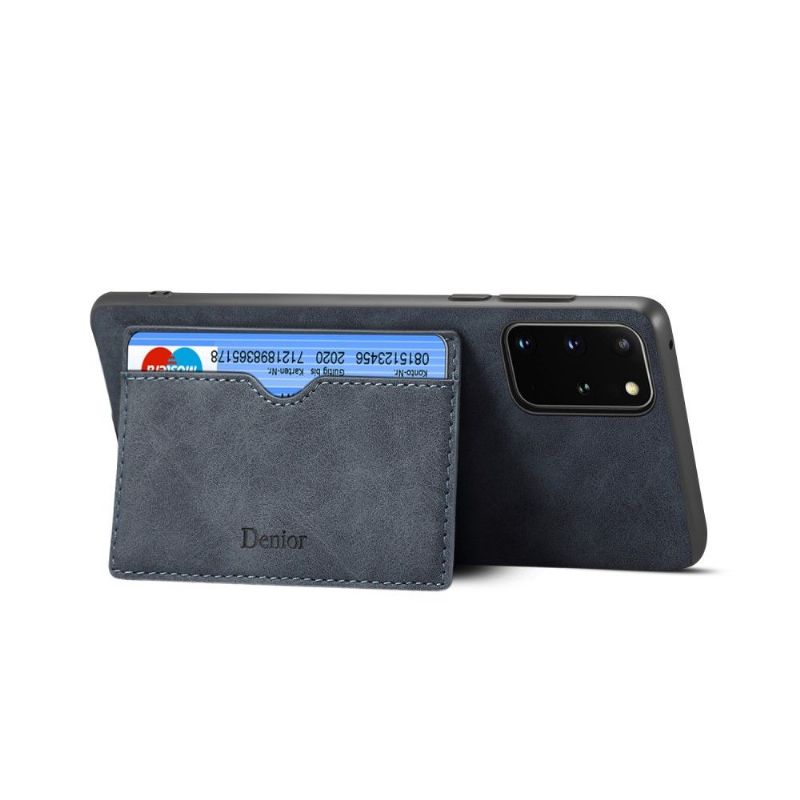 Deksel Til Samsung Galaxy Note 20 Denior Leather Effect Card Holder