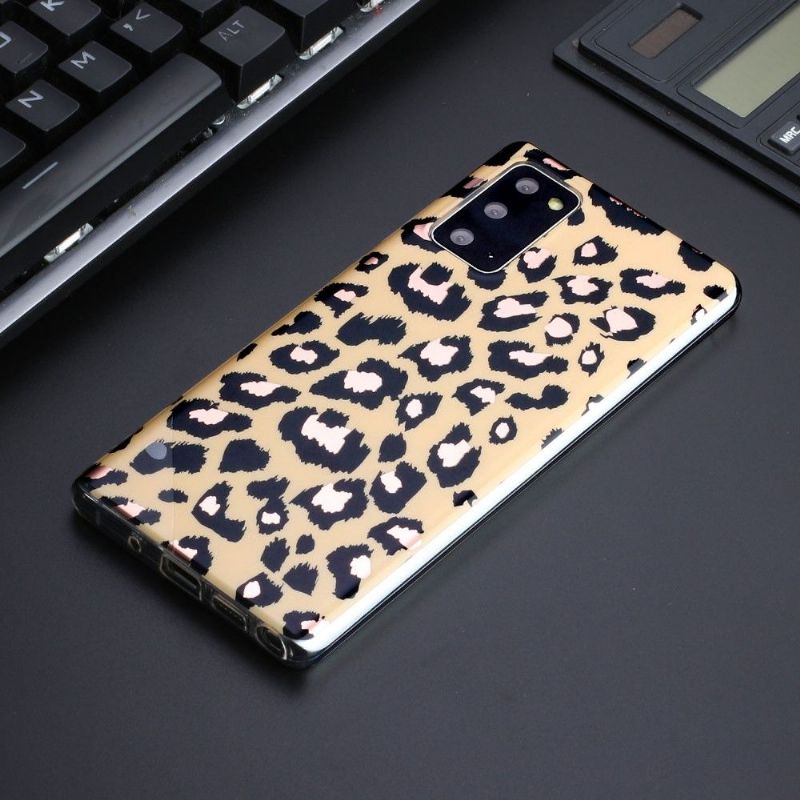 Deksel Til Samsung Galaxy Note 20 Fleksibel Leopard