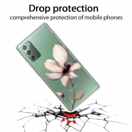 Deksel Til Samsung Galaxy Note 20 Originalitet Villblomst