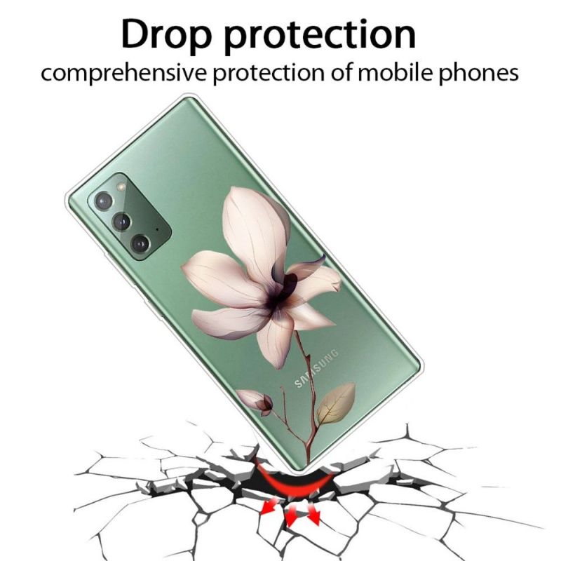 Deksel Til Samsung Galaxy Note 20 Originalitet Villblomst