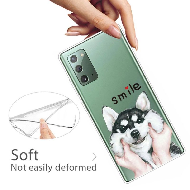 Deksel Til Samsung Galaxy Note 20 Smile Dog