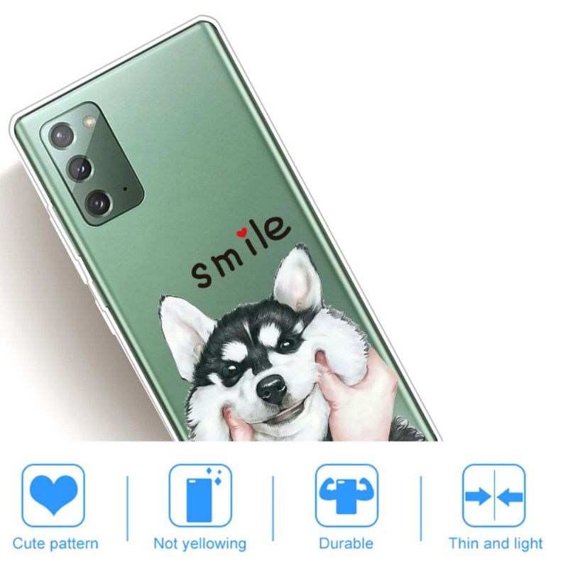 Deksel Til Samsung Galaxy Note 20 Smile Dog