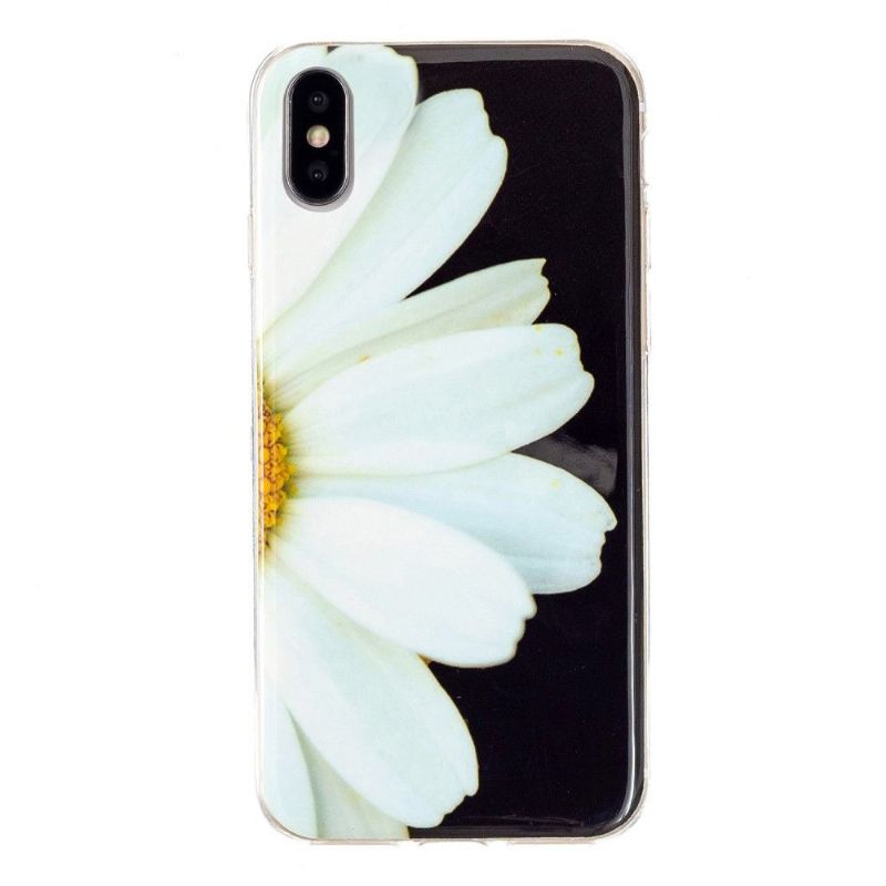 Deksel Til iPhone X / XS Fluorescerende Daisy