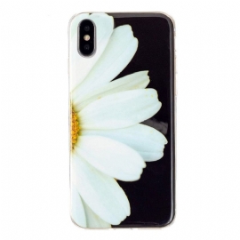 Deksel Til iPhone X / XS Fluorescerende Daisy