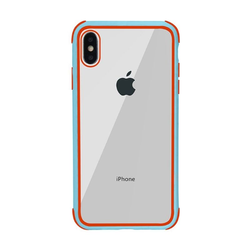 Deksel Til iPhone X / XS Originalitet Transparent Konturfarget