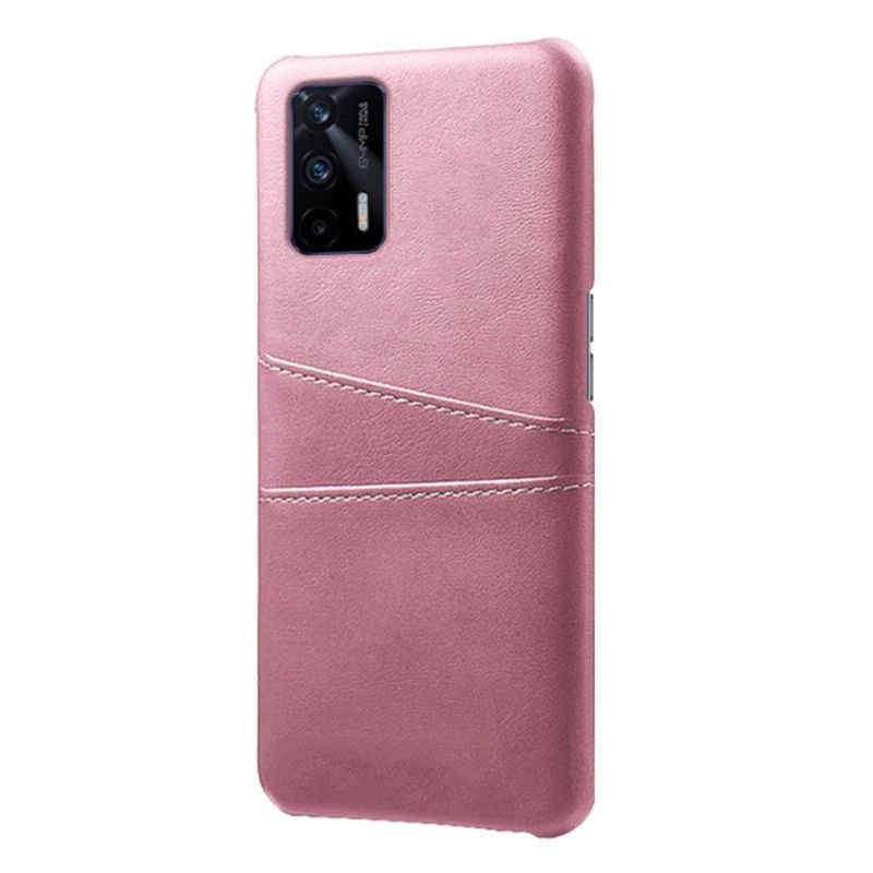 Deksel Til Realme GT 5G Melody Leather Effect Card Holder