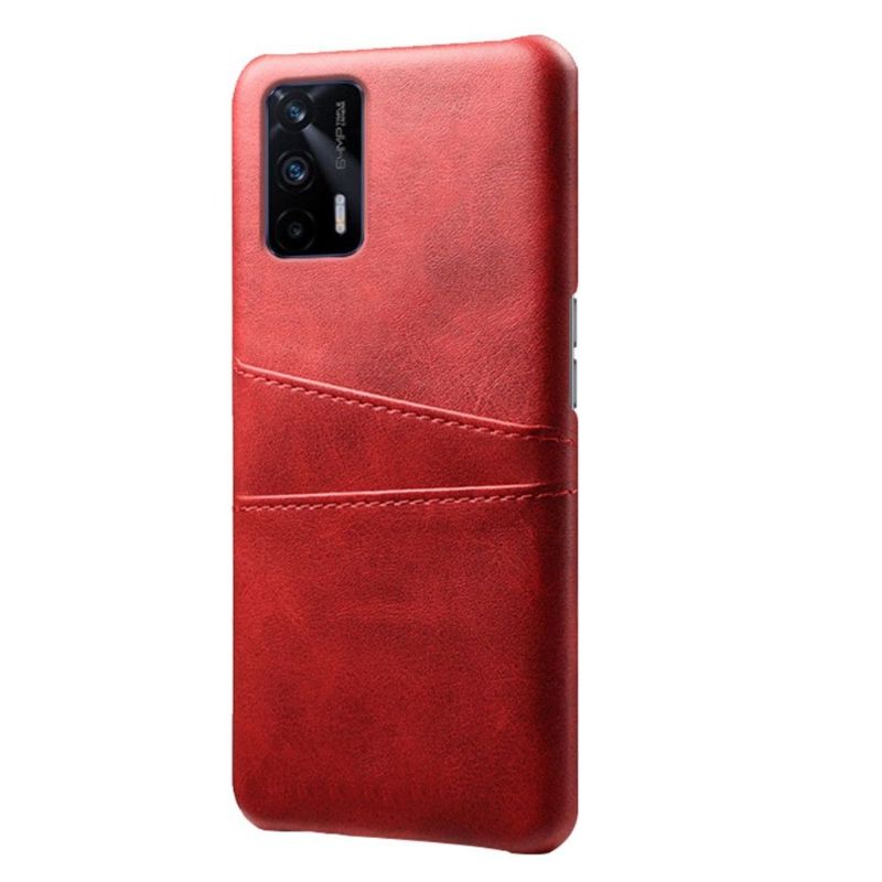 Deksel Til Realme GT 5G Melody Leather Effect Card Holder