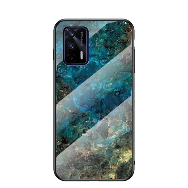 Deksel Til Realme GT 5G Originalitet Ocean Marble Glass Back