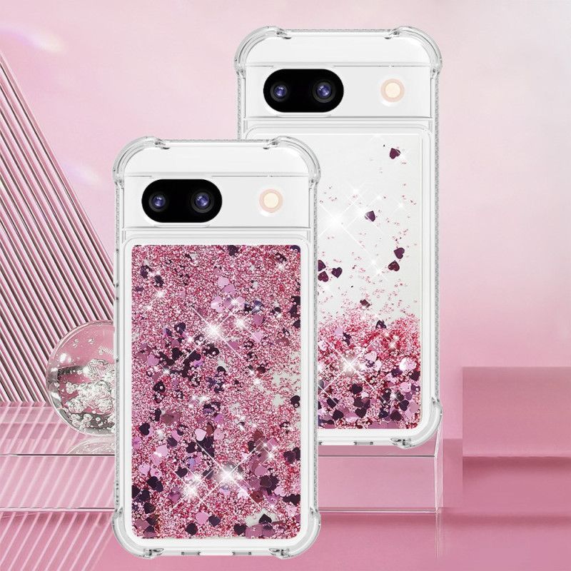 Deksel Google Pixel 8a Glitter Beskyttelse Deksel