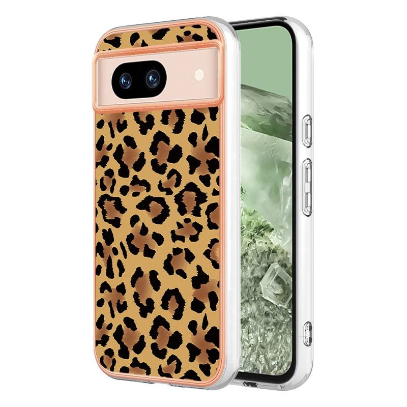 Deksel Google Pixel 8a Leopardtrykk Beskyttelse Deksel