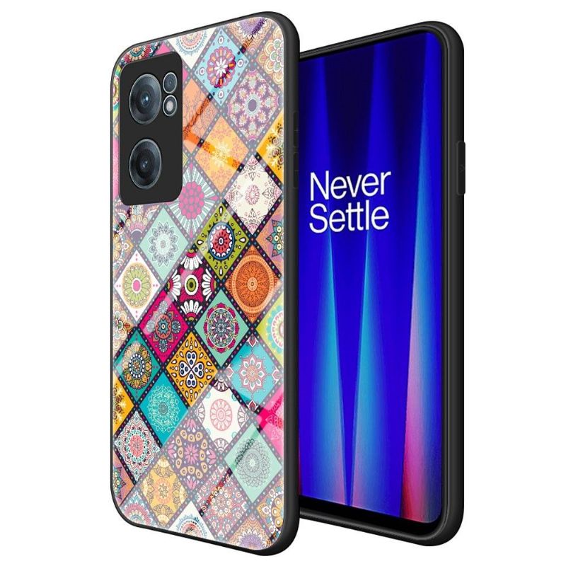 Deksel Til OnePlus Nord CE 2 5G Mandala Kaleidoskop Med Stativ