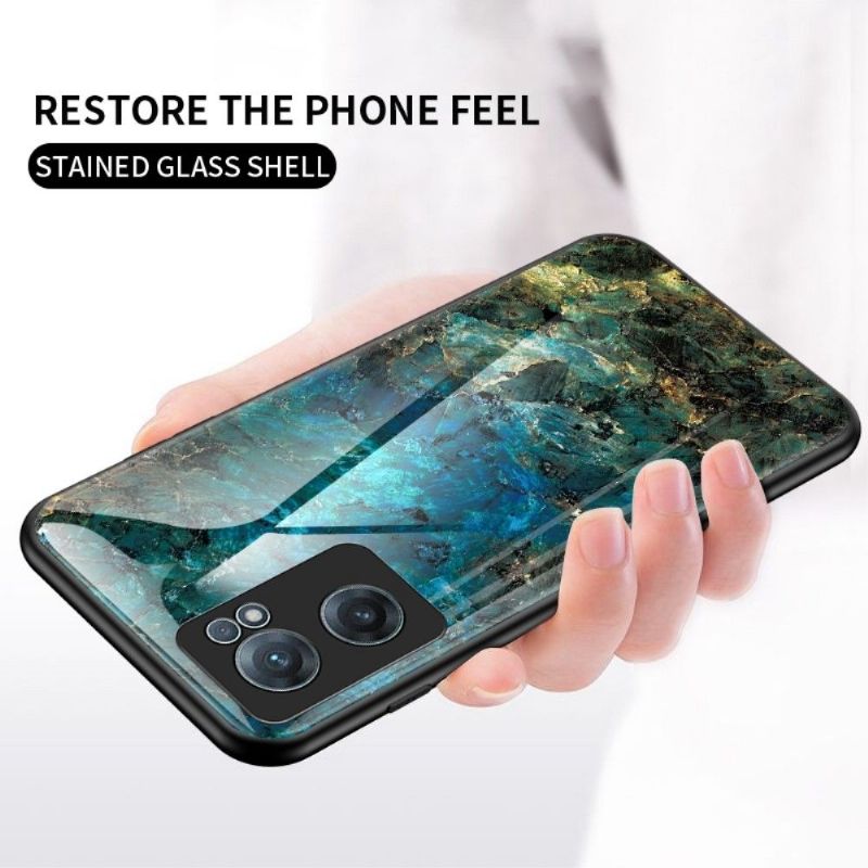 Deksel Til OnePlus Nord CE 2 5G Ocean Marble Glass Back