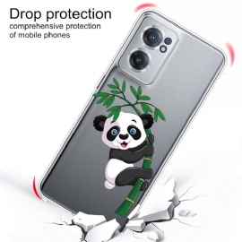 Deksel Til OnePlus Nord CE 2 5G Panda På Bambus