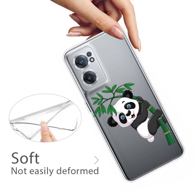 Deksel Til OnePlus Nord CE 2 5G Panda På Bambus