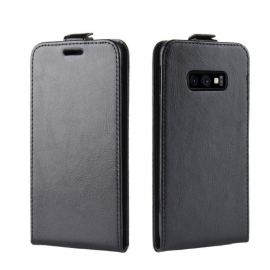 Case Til Samsung Galaxy S10e Folio Deksel Vertikal Kunstskinn