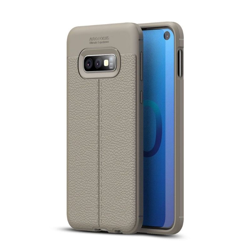 Deksel Til Samsung Galaxy S10e Faux Leather Finishing Gel