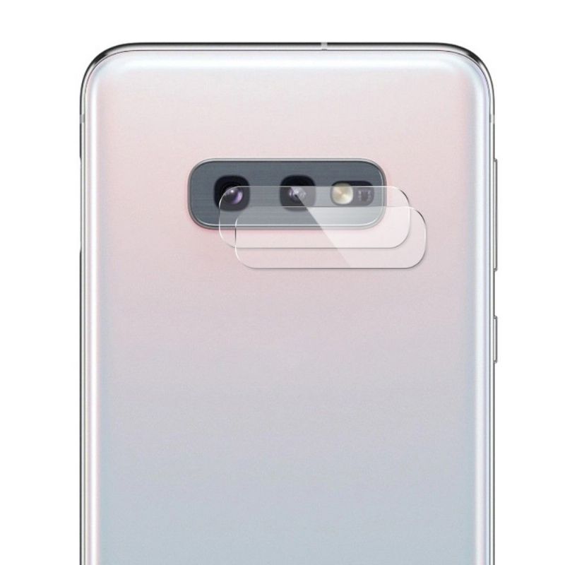 Samsung Galaxy S10E - 2 Herdet Glassfilmer For Bakre Kameralinse