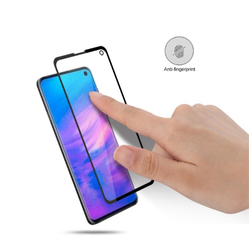 Samsung Galaxy S10E - Skjermbeskytter I Herdet Glass I Full Størrelse - Svart