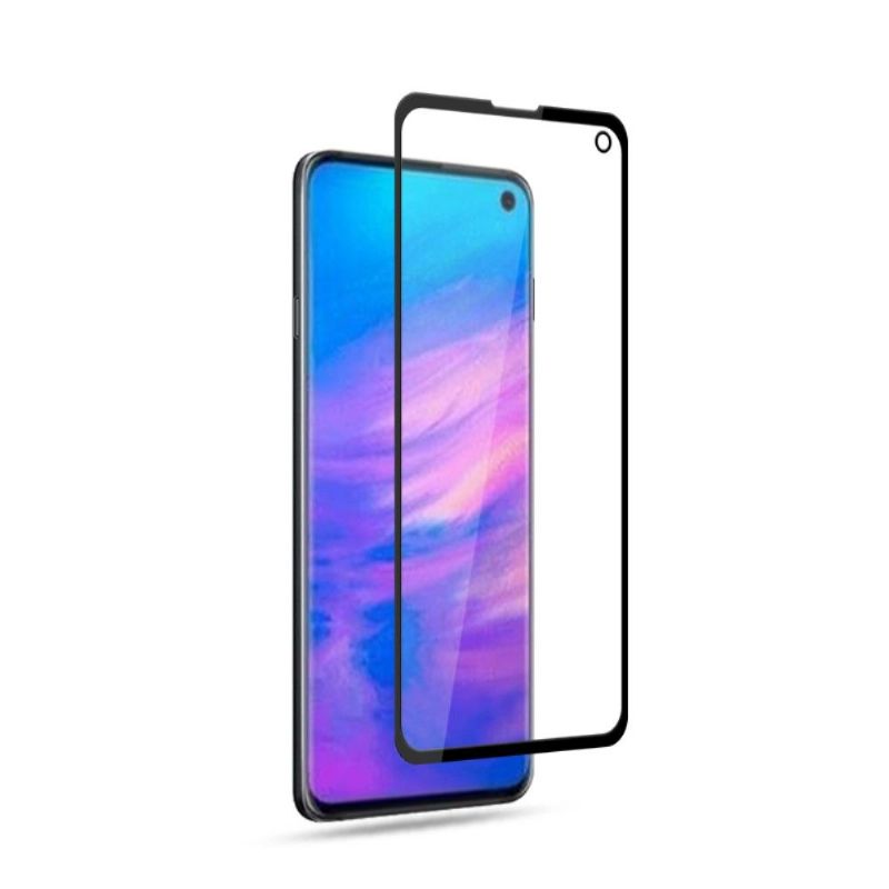 Samsung Galaxy S10E - Skjermbeskytter I Herdet Glass I Full Størrelse - Svart