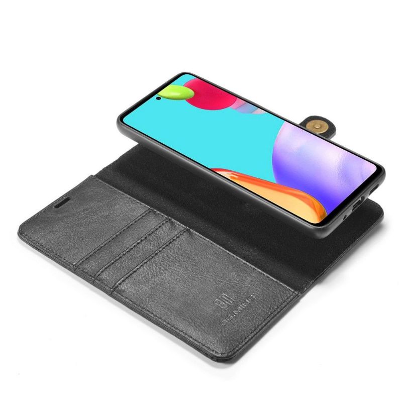 Deksel Folio Deksel Til Samsung Galaxy A52 5G / A52 4G / A52s 5G Beskyttelse 2 i 1 Avtakbar