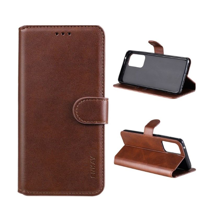 Folio Deksel Til Samsung Galaxy A52 5G / A52 4G / A52s 5G Enkay Leather Effect