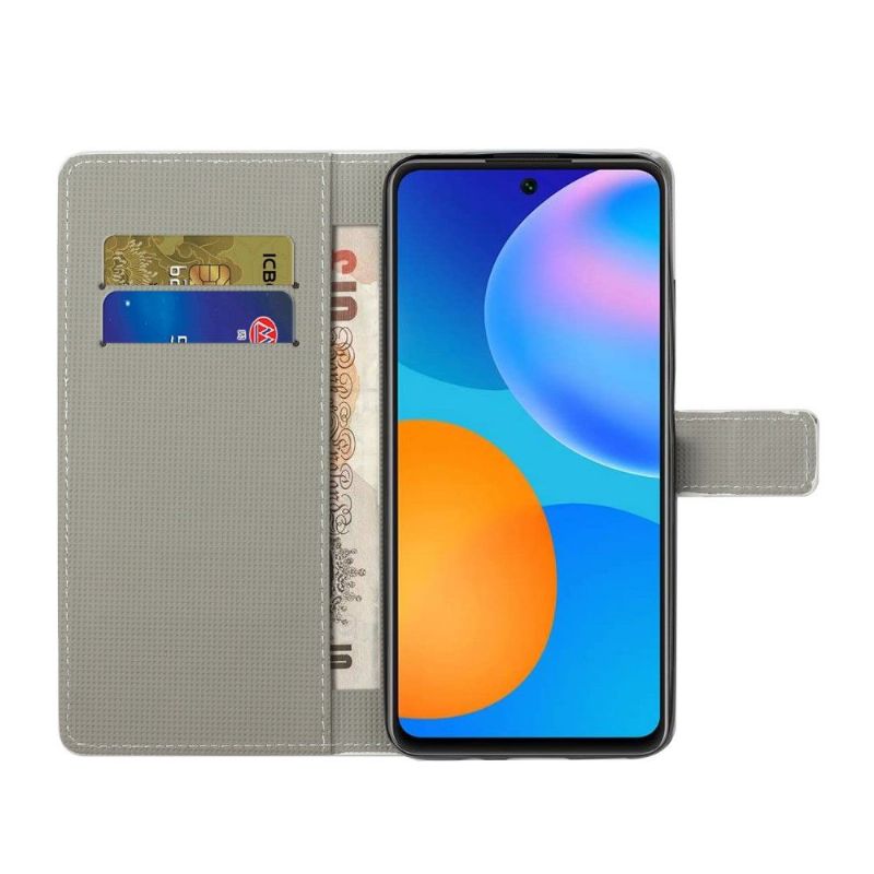 Folio Deksel Til Samsung Galaxy A52 5G / A52 4G / A52s 5G Japansk Aprikos