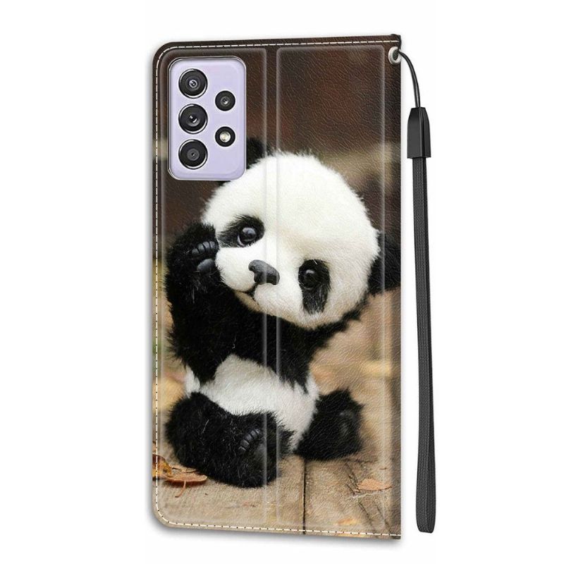 Folio Deksel Til Samsung Galaxy A52 5G / A52 4G / A52s 5G Lille Panda