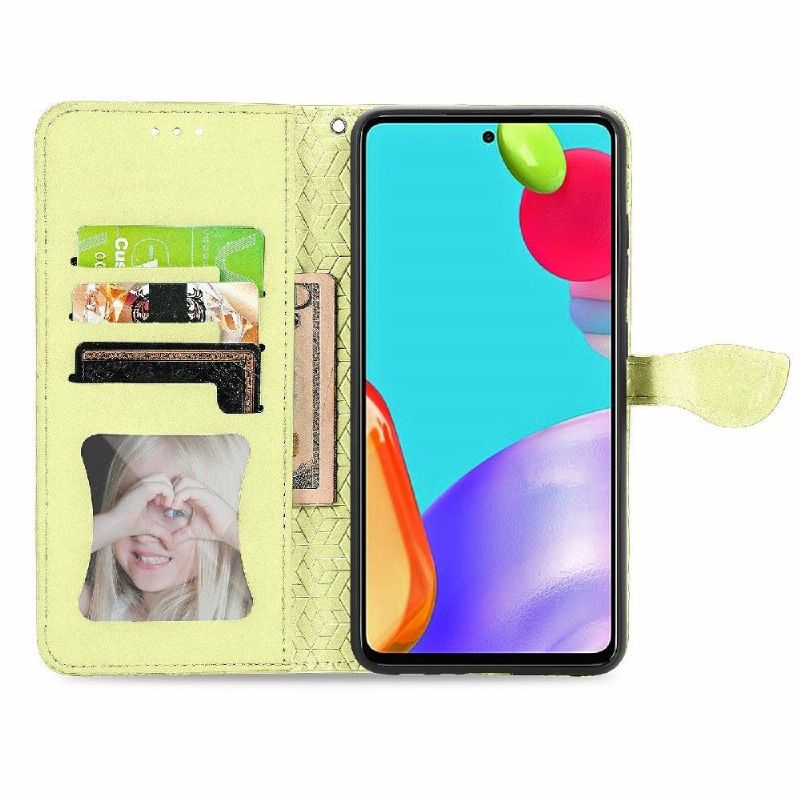 Folio Deksel Til Samsung Galaxy A52 5G / A52 4G / A52s 5G Mandalablad