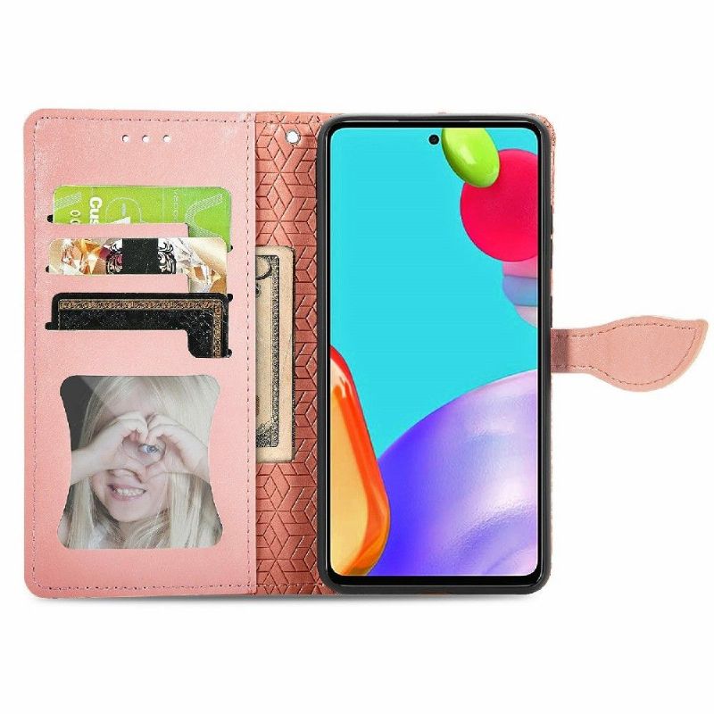 Folio Deksel Til Samsung Galaxy A52 5G / A52 4G / A52s 5G Mandalablad