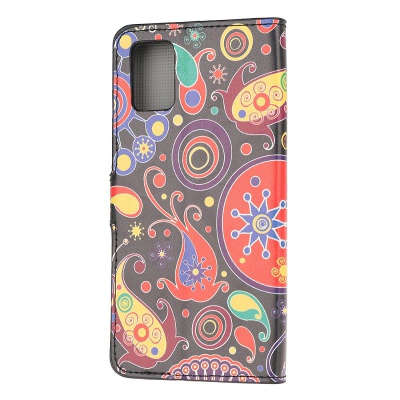 Folio Deksel Til Samsung Galaxy A52 5G / A52 4G / A52s 5G Paisleyblomst