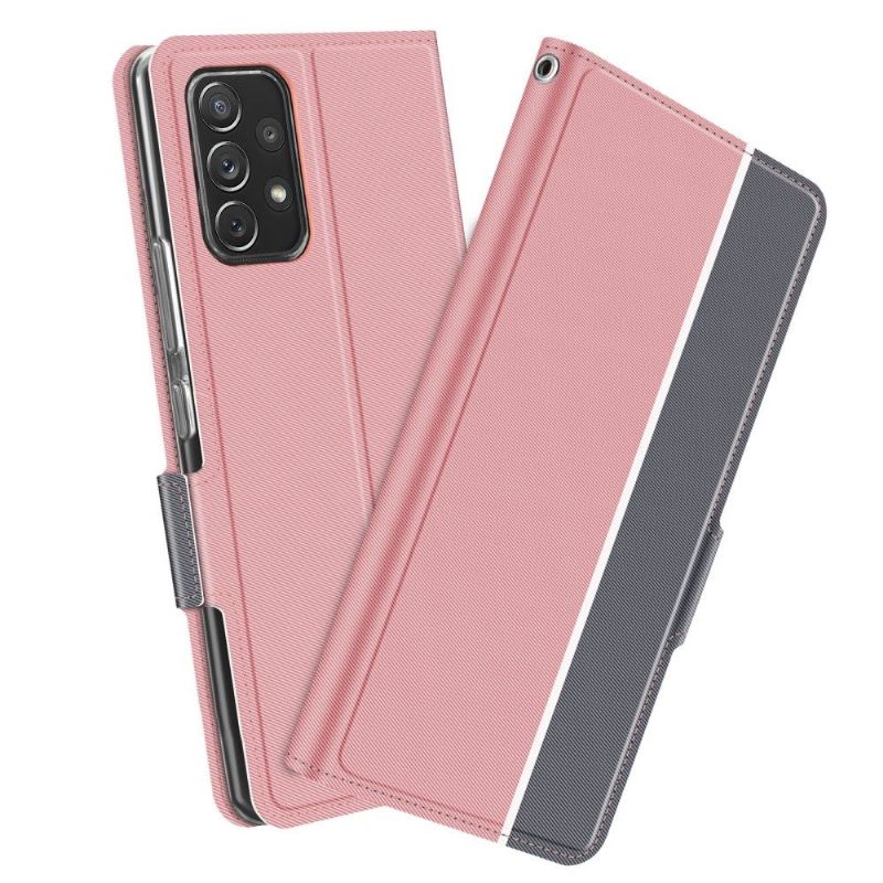 Folio Deksel Til Samsung Galaxy A52 5G / A52 4G / A52s 5G Victoria Style Leather