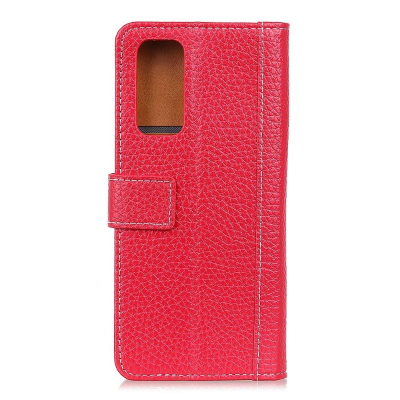 Lærdeksel Til Samsung Galaxy A52 5G / A52 4G / A52s 5G Lychee Skin Effect Leather Style