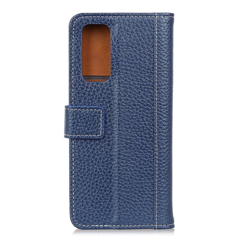 Lærdeksel Til Samsung Galaxy A52 5G / A52 4G / A52s 5G Lychee Skin Effect Leather Style