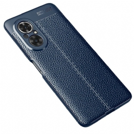 Mobildeksel Til Honor 50 SE Dobbel Linje Litchi Leather Effect