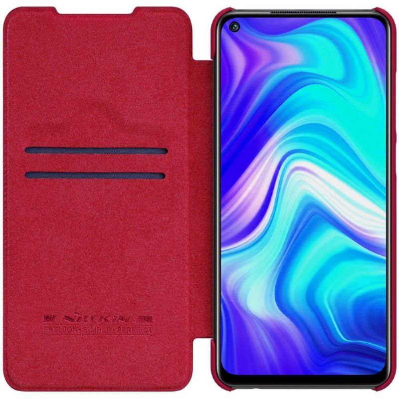 Folio Deksel Til Xiaomi Redmi Note 9 Nillkin Qin Kunstskinn