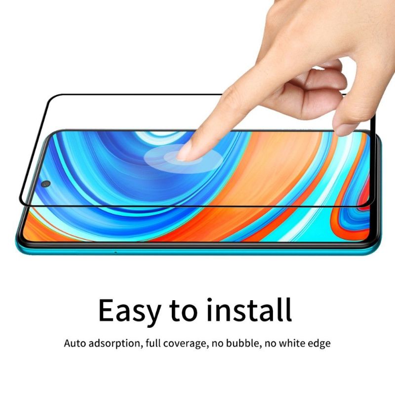 Xiaomi Redmi Note 9 Skjermbeskytter I Herdet Glass I Full Størrelse