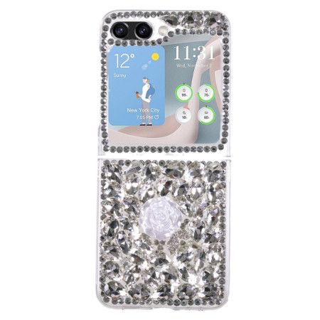 Deksel Til Samsung Galaxy Z Flip 5 White Rose Charms