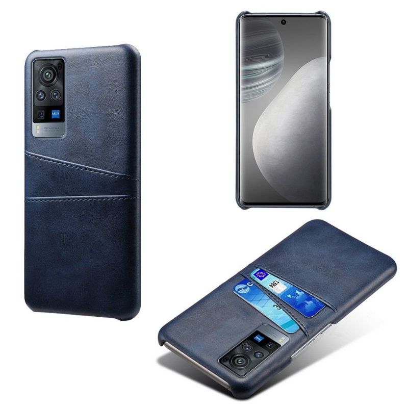 Deksel Til Vivo X60 Anti-fall Melody Leather Effect Card Holder