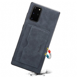 Deksel Til Samsung Galaxy Note 20 Ultra Denior Leather Effect Card Holder