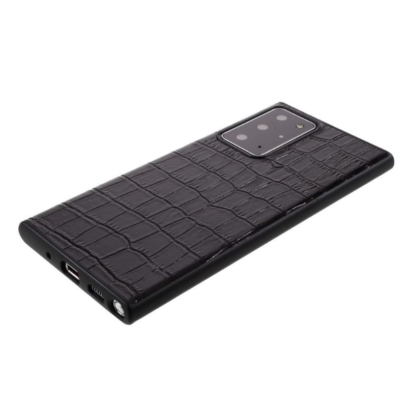 Deksel Til Samsung Galaxy Note 20 Ultra Originalitet Croc Effect Leather