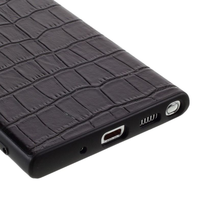 Deksel Til Samsung Galaxy Note 20 Ultra Originalitet Croc Effect Leather