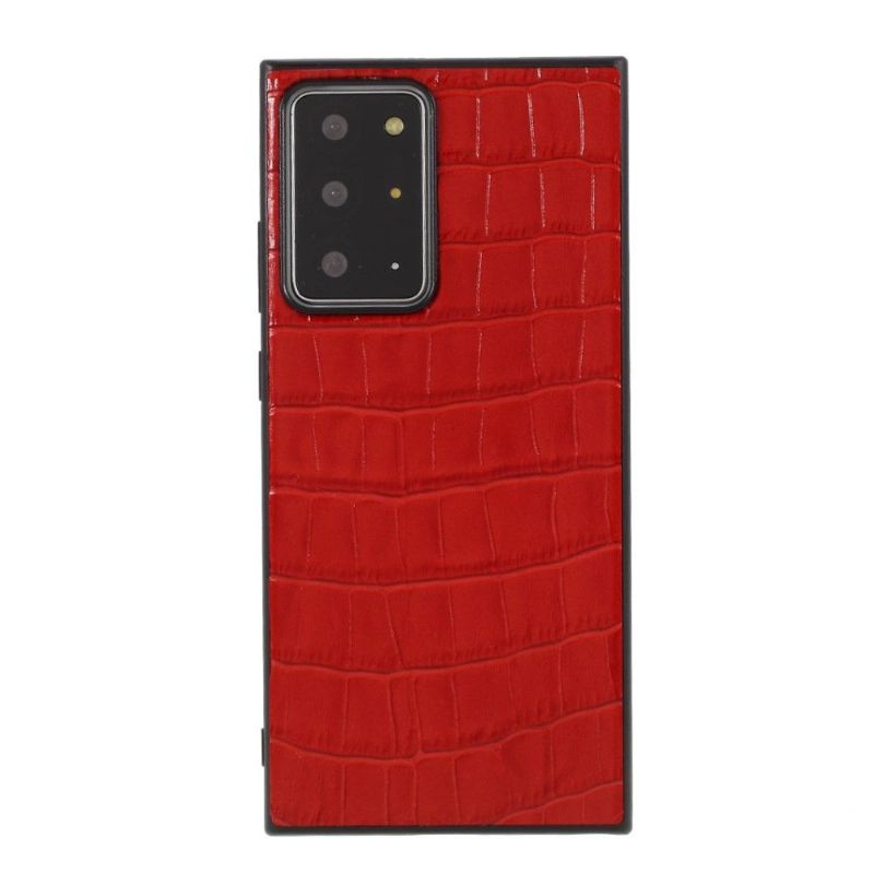 Deksel Til Samsung Galaxy Note 20 Ultra Originalitet Croc Effect Leather